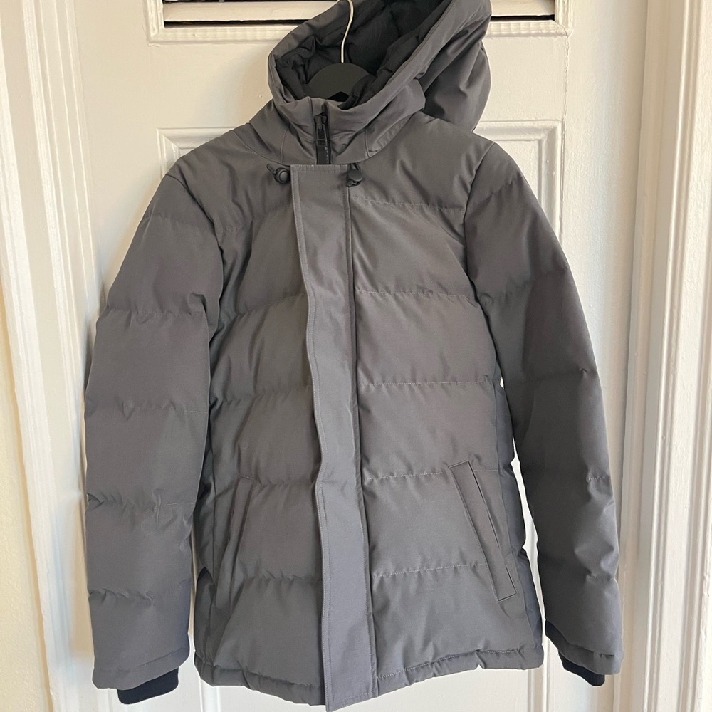 Aritzia Grey TNA Puffer.